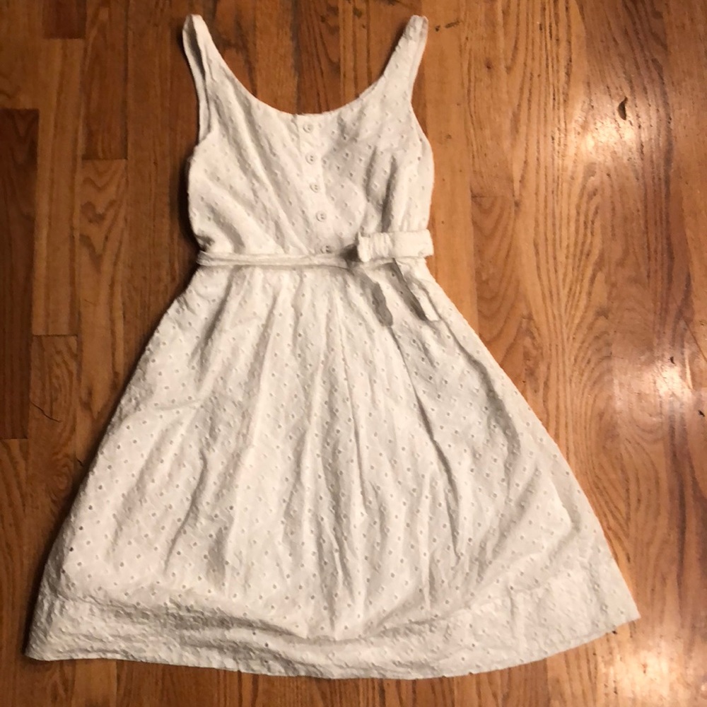 white dress